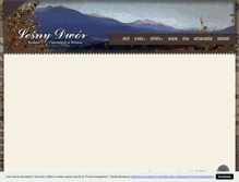 Tablet Screenshot of lesnydwor.bieszczady.pl