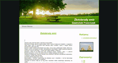 Desktop Screenshot of cichyzakatek.bieszczady.pl