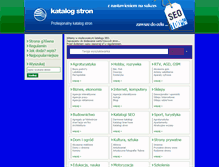 Tablet Screenshot of katalog.zielonyazyl.bieszczady.pl