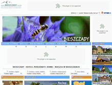 Tablet Screenshot of bieszczady.net.pl